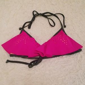VS PINK Flowy Bikini Top